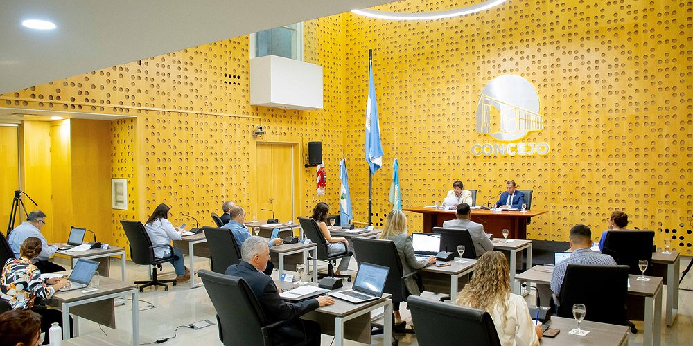 Se realizó la 19° sesión del Concejo Deliberante de General Pico