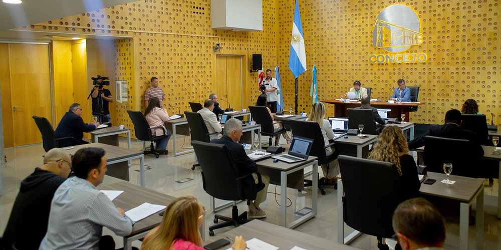 Se realizó la vigésima sesión del Concejo Deliberante de General Pico